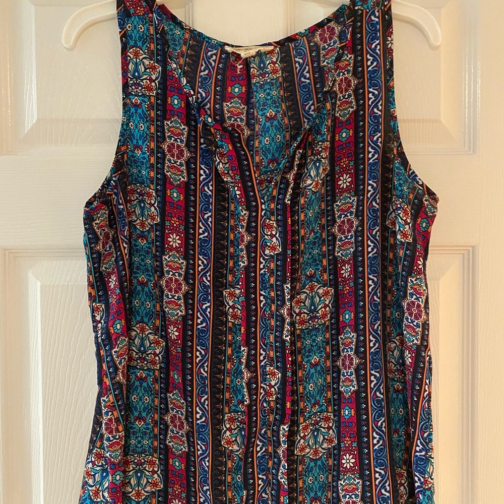Pink Rose v-neck top